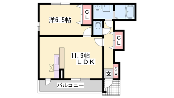 カーサ イリーデの物件間取画像